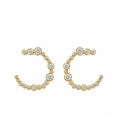 Elara hoops med zirkonia